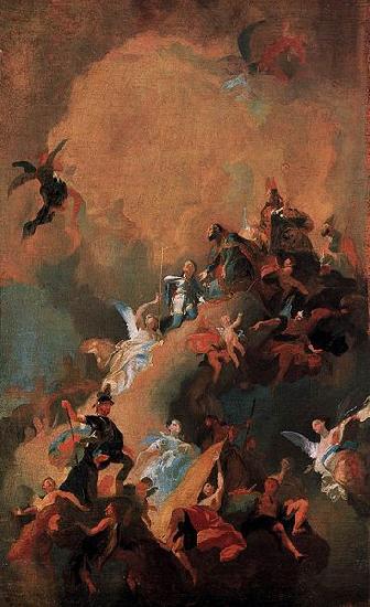 Franz Anton Maulbertsch Apotheosis of a Hungarian Saint oil painting image